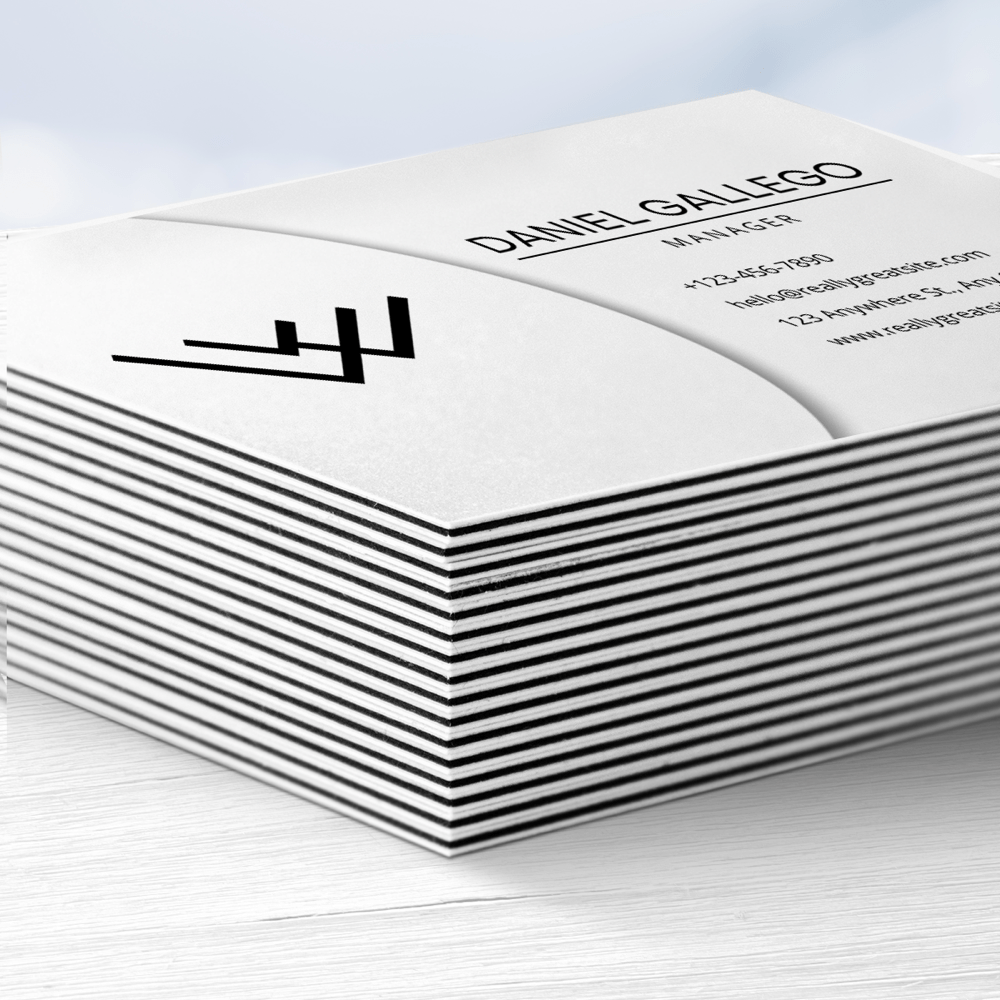 biglietti visita multistrato business card