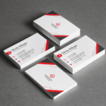 biglietti visita pantone spot business card