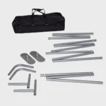 espositore lineare pannello tubolare zip