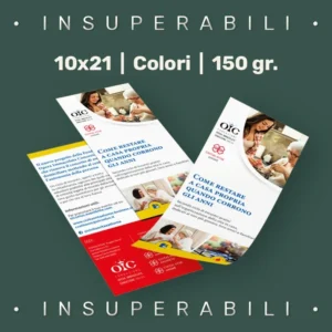 Volantini 10x21 Insuperabili