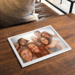 poster cornice frame legno