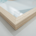 poster cornice frame legno naturale