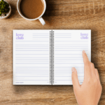 quaderno spirale taccuino personalizzato
