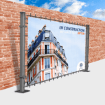 striscioni recinzioni lavoro banner