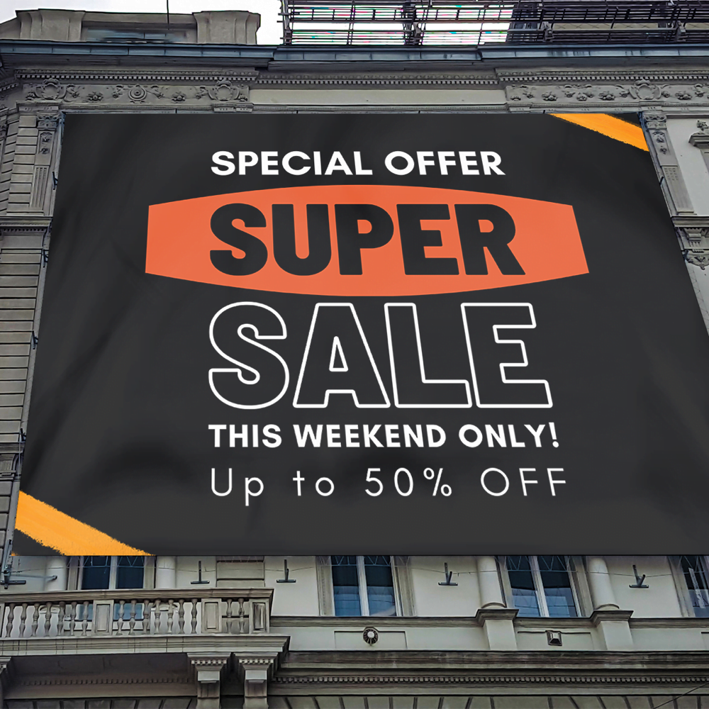 striscioni misura banner