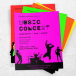 poster fluo neon affissioni