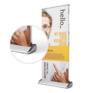 roll up bifacciale banner avvolgibile