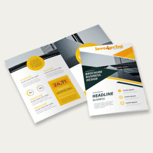 Pieghevoli 2 ante - 1 piega a close up of a brochure pieghevole 2 ante 1 piega