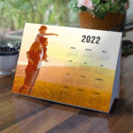 calendario pieghevole A5 A&