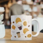 Tazza in ceramica 33 ml personalizzata
