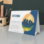 calendario pieghevole A5 A&
