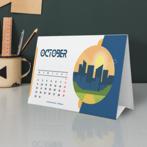 calendario pieghevole A5 A&