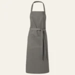 Grembiule da cucina Viera con tasche grigio