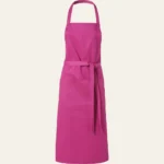Grembiule da cucina Viera con tasche rosa