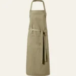 Grembiule da cucina Viera con tasche khaki