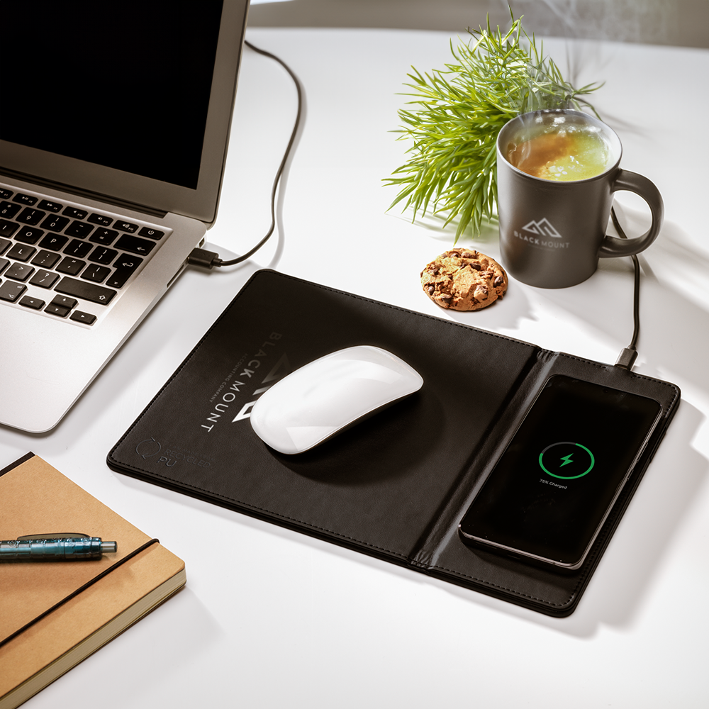 Mousepad Con Caricatore Wireless