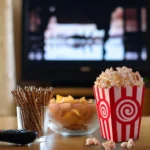 Scatola per pop corn automontante