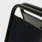 cavalletto tubolare nero elegante