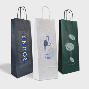 Borse eleganti per vino e cocktail sacchetti vino kraft