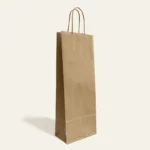 Borse eleganti per vino e cocktail sacchetti vino kraft marrone