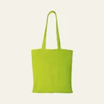 Borsa in cotone Perù 180gtote manici lunghi lime verde