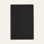 Quaderno Standard A5 con copertina morbida 92 facciate avorio punto singer nero